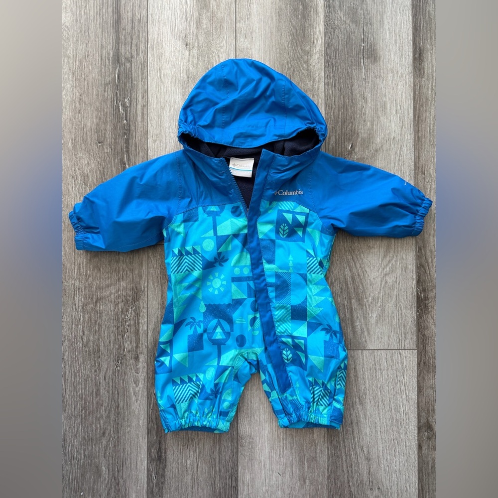 Columbia Critter Jitter II Rainsuit 0-3 Months